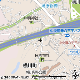 東京都八王子市横川町973周辺の地図