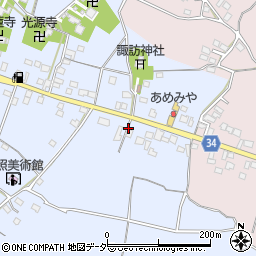 芳王遊覧園周辺の地図
