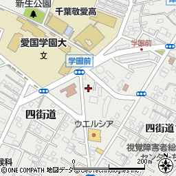 千葉県四街道市四街道1531-19周辺の地図