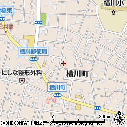 東京都八王子市横川町460周辺の地図