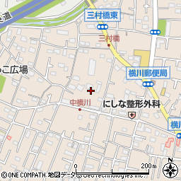 東京都八王子市横川町724周辺の地図