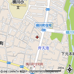 東京都八王子市横川町191周辺の地図