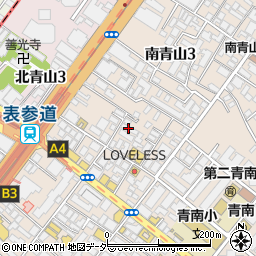 東京都港区南青山3丁目14-24周辺の地図