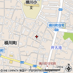 東京都八王子市横川町76周辺の地図