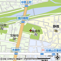 東京都八王子市大横町7周辺の地図