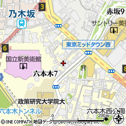 キーストーンクラブ 東京周辺の地図
