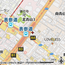 東京都港区南青山3丁目18-20周辺の地図
