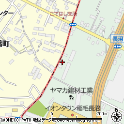 千葉県千葉市稲毛区長沼町109-3周辺の地図