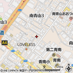 東京都港区南青山3丁目15-20周辺の地図