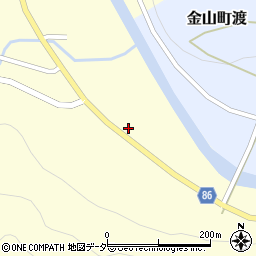 岐阜県下呂市金山町金山1605-1周辺の地図