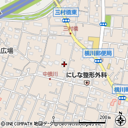 東京都八王子市横川町725周辺の地図