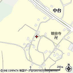 千葉県四街道市中台327周辺の地図