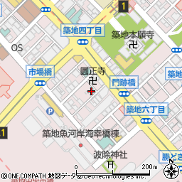 米本珈琲 新店周辺の地図