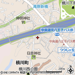 東京都八王子市横川町972周辺の地図