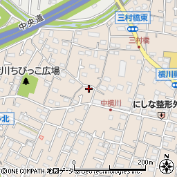 東京都八王子市横川町758周辺の地図