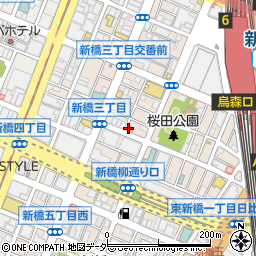 29GABULL ニクガブル 新橋本店周辺の地図