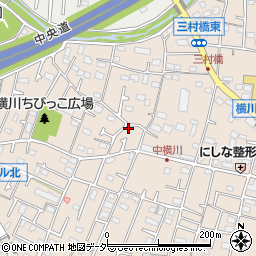 東京都八王子市横川町758-1周辺の地図