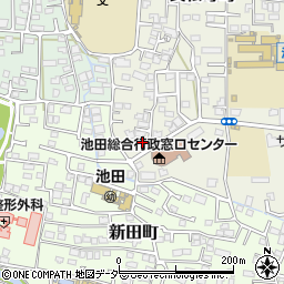 誠武館池田整体療術院周辺の地図