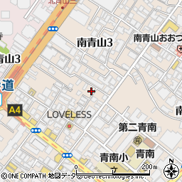 東京都港区南青山3丁目14-10周辺の地図