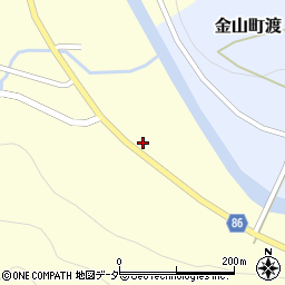 岐阜県下呂市金山町金山1606周辺の地図