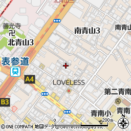 東京都港区南青山3丁目14-26周辺の地図