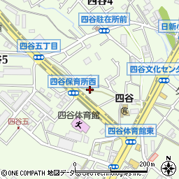 ミニストップ府中四谷店周辺の地図