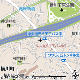 東京都八王子市横川町965周辺の地図