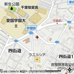 千葉県四街道市四街道1531-33周辺の地図