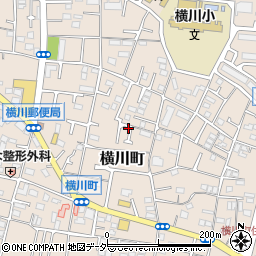 東京都八王子市横川町456周辺の地図