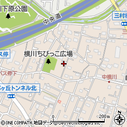 東京都八王子市横川町780周辺の地図