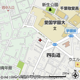 千葉県四街道市四街道1533-105周辺の地図