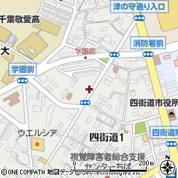 千葉県四街道市四街道1522-108周辺の地図