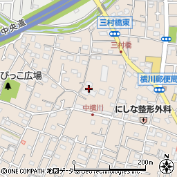 東京都八王子市横川町722周辺の地図