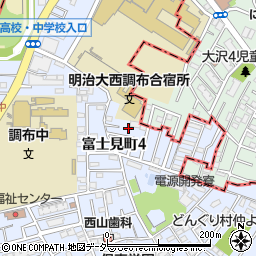 津野邸akippa駐車場周辺の地図