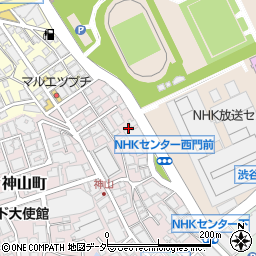 東京都渋谷区神山町5周辺の地図