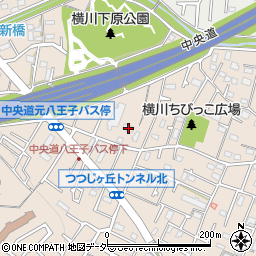 東京都八王子市横川町899周辺の地図