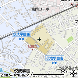 東京都世田谷区給田2丁目1周辺の地図