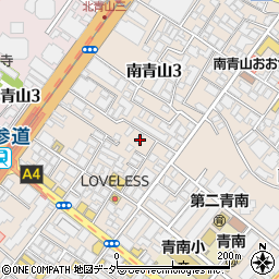 東京都港区南青山3丁目14-7周辺の地図