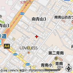 東京都港区南青山3丁目14-8周辺の地図