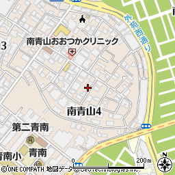 東京都港区南青山4丁目12-6周辺の地図