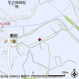 千葉県山武市横田136周辺の地図