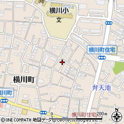 東京都八王子市横川町72周辺の地図