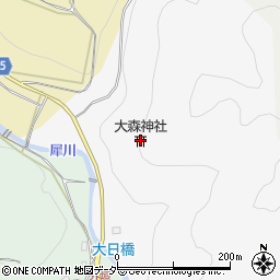 大森神社周辺の地図