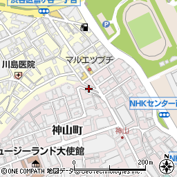 東京都渋谷区神山町42周辺の地図