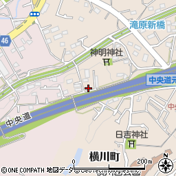 東京都八王子市横川町1044周辺の地図