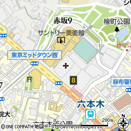 PHONAM東京ミッドタウン店周辺の地図