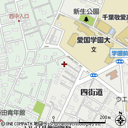 千葉県四街道市四街道1533-108周辺の地図