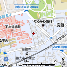 千葉県四街道市鹿渡959-33周辺の地図