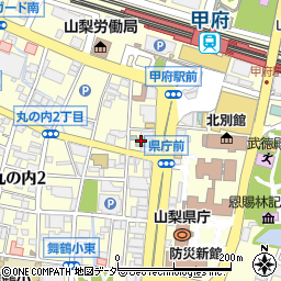 東横ＩＮＮ甲府駅南口２周辺の地図