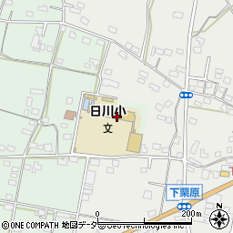 日川学童クラブ周辺の地図
